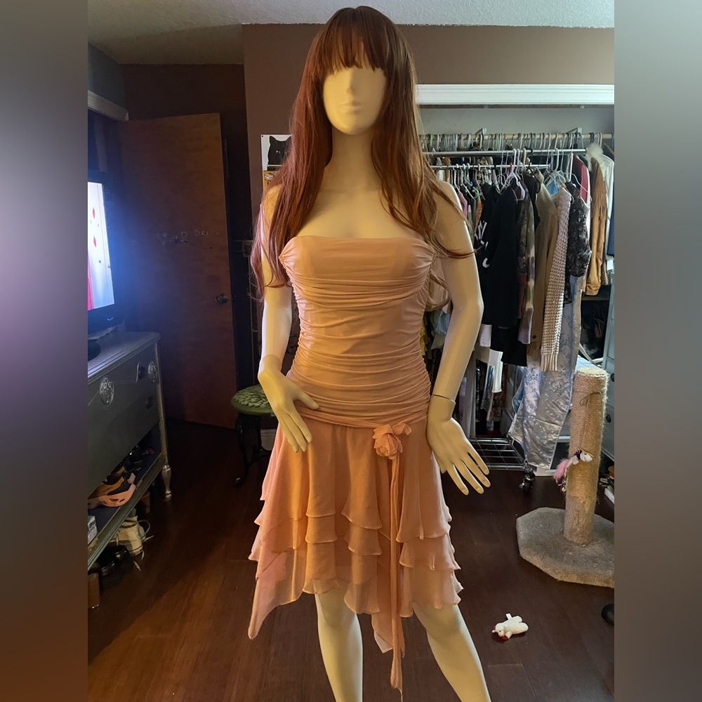 Y2K pink dress size m